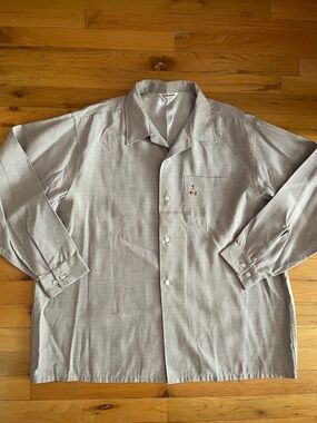 Vintage Clubman Savoy Satin 1950's Rockabilly Shirt